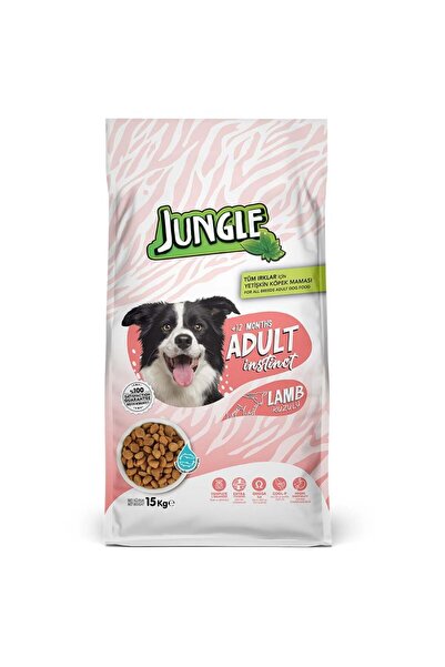 Jungle Kuzulu Yetişkin Köpek Maması 15 kg