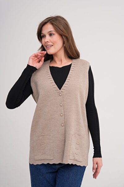 Lamierra Triko Anne Mevsimlik yelek