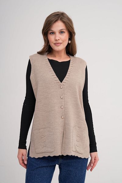 Lamierra Knitwear Mother Seasonal Vest