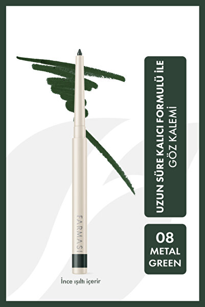Farmasi Asansörlü Göz Kalemi 08 Metalgreen