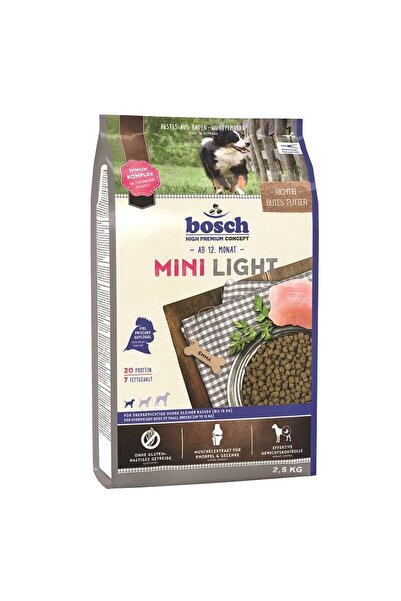Bosch Mini Light Küçük Irk Köpek Maması 2,5 Kg