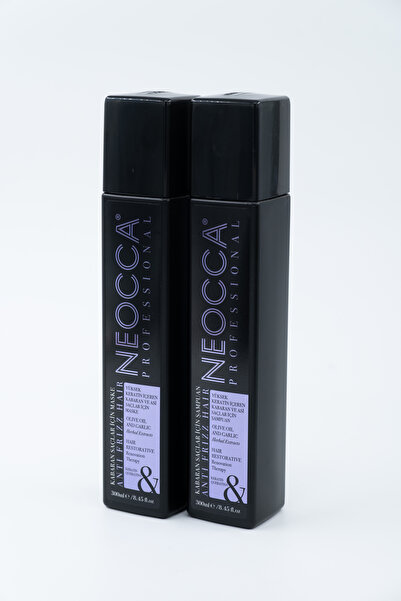 Neocca Keratin Bakım Seti Kabaran Asi Saçlar Için Silikonsuz Sülfatsız Tuzsuz...