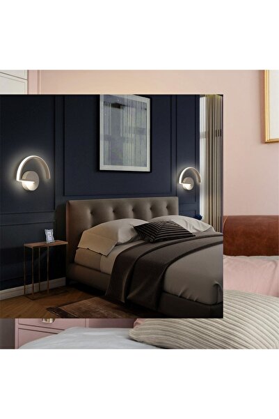 Lambadar Saat Model Modern Led Beyaz Işık Ultra Power Led Avize Salon Hol Yatak Odası Ledli Aplik Avize