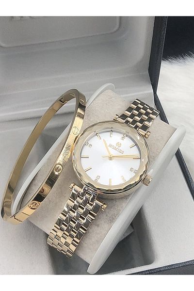 Homies Women's Watch New Season with Steel Bracelet Gift Hmse- 202062200