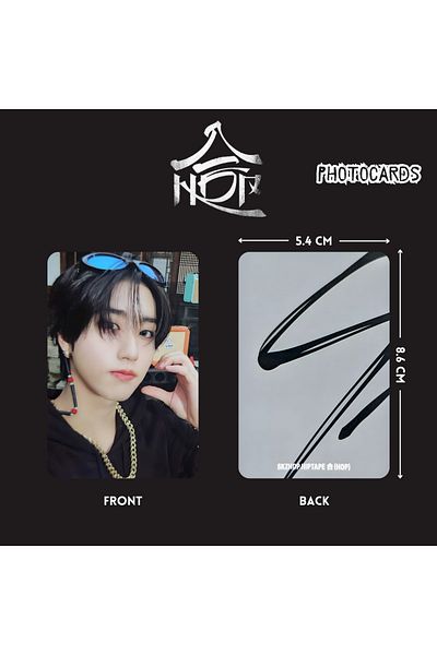 Kpop Dünyasi Stray Kids Han'' Skzhop Hiptape'' Photocards Set
