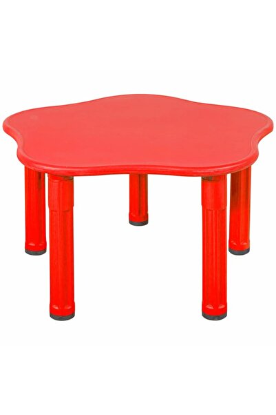 KingKids Kırmızı Papatya Masa
