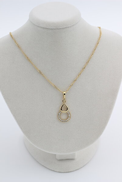 XUPING JEWELRY Stil Incisi/Xupıng Jewelry 14 Ayar Altın Kaplama Sonsuzluk Aşk...