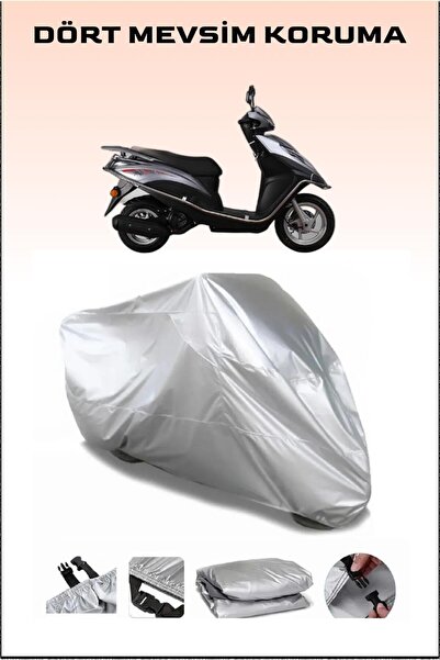 Breen ماركة Kanuni Mati 125 رمادية مقاومة للماء للدراجات النارية