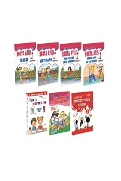 Çalışkan Arı Yayınları ÇALIŞKAN ARI 1.SINIF 2.DÖNEM NOKTA ATIŞI SET 7 KİTAP 2...
