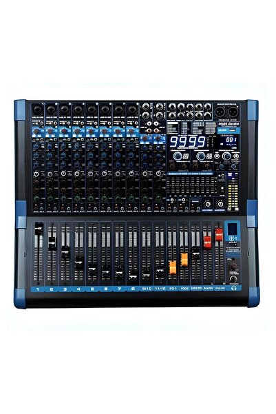 Gold Audio Pro-m512p 12 Kanallı 2x800w Profesyonel Çift Efektli Amfi Power Mikser