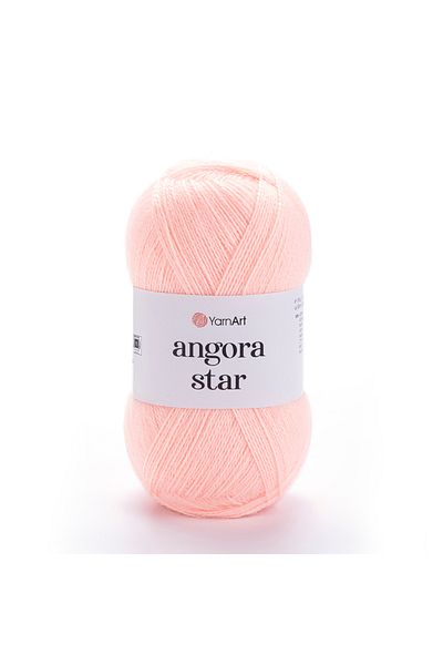 Yarnart Angora Star Knitting Νήμα Ανοιχτό Κουτάβι - 204
