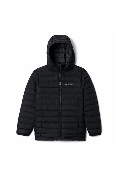 Columbia Powder Lite Boys Hooded Kids Coat