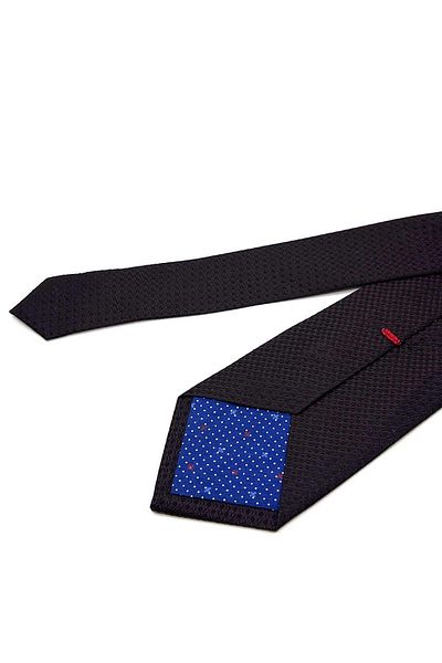 Kravatkolik Chirato Style Brown Dot Pattern Italian Silk Tie Hrk1769