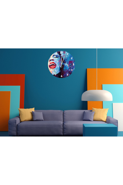 Ti Play Tİ-PLAY CÂNTĂ 30X30CM CEAS DE PERETE MODERN DECORATIV ACRILIC