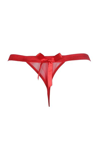 ERDEM İÇ GİYİM Chiloți Weweus Red Lace Thong - Model 2327