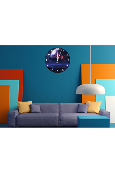 Ti Play Tİ-PLAY PLANETA ALIENĂ 30X30CM CEAS DE PERETE MODERN DECORATIV ACRILIC