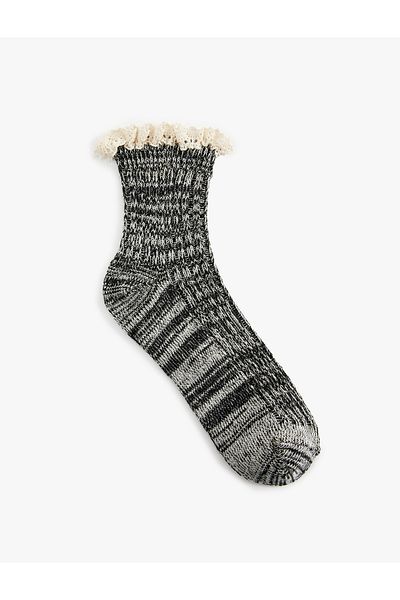 Koton Lace Frilly Sock Socks