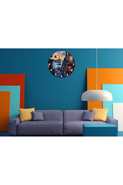 Ti Play Tİ-PLAY UN CEAS DE PERETE MODERN DECORATIV ACRILIC NOSTALGIC 30X30CM