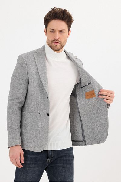 Savira Παλτό με όψη Slimfit - Μικτό χειμωνιάτικο ύφασμα, Drop 6 χωρίς επένδυση, Νέα σεζόν