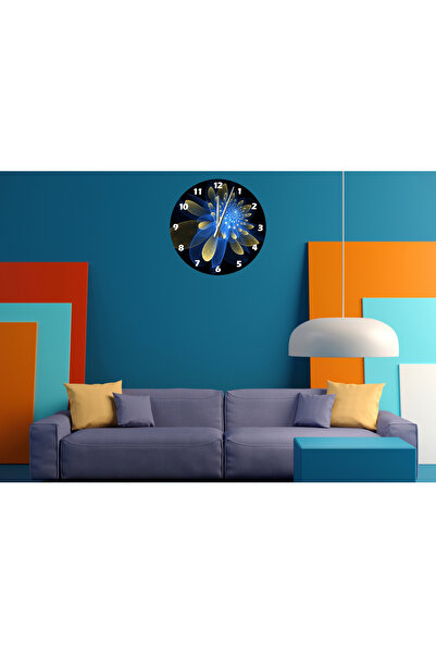 Ti Play Tİ-PLAY NOAPTE STRĂLUCĂ 30X30CM CEAS DE PERETE MODERN DECORATIV ACRILIC