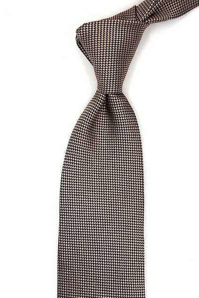 Kravatkolik Roveri Style Yellow Dot Pattern Italian Silk Tie Hr1766