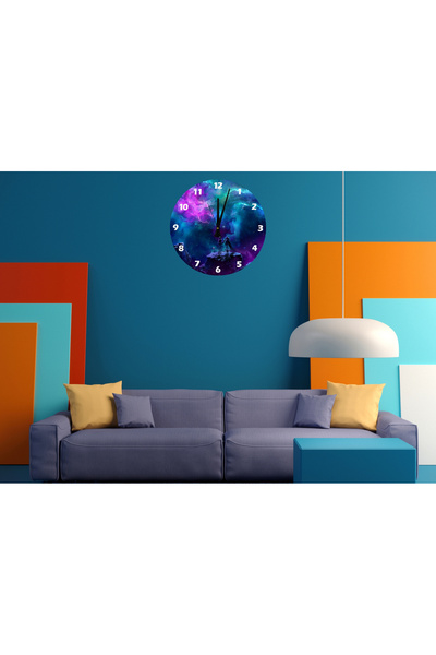 Ti Play Tİ-PLAY SE APROACĂ 30X30CM CEAS DE PERETE MODERN DECORATIV ACRILIC