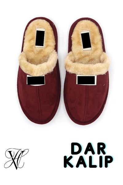 Vwear Unisex Soft Sole Fluffy Warm Lined Home Garden Bundle Slippers