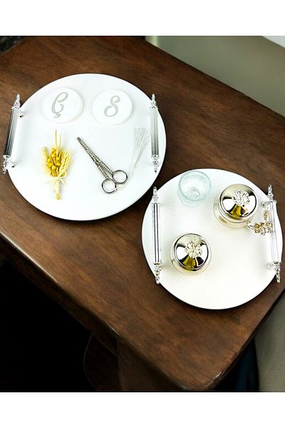 CyzHome Adoration Polyester Promise Tray
