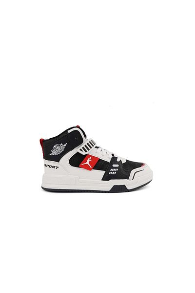 Cool Kids KING-LONG-FLT-NEGRU-ROSU Alb Pantofi ocazional pentru copii