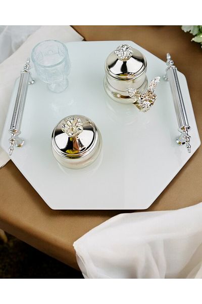 CyzHome Unity White Promise Tray