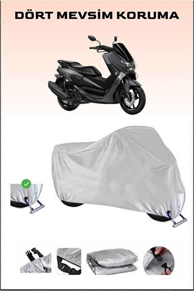 Breen Yamaha NMax 155 - مشمع دراجة نارية آمن ومقاوم للماء متوافق مع القفل