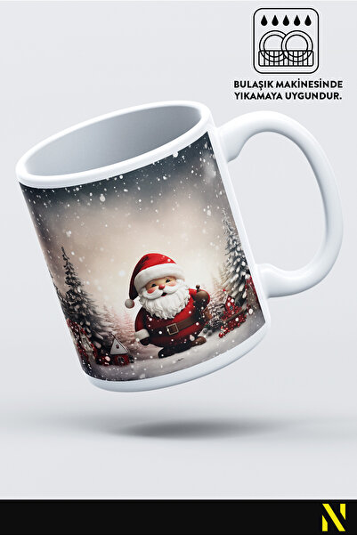 nilizma Christmas New Year Themed Santa Claus Mug Cup Mug 330 ml