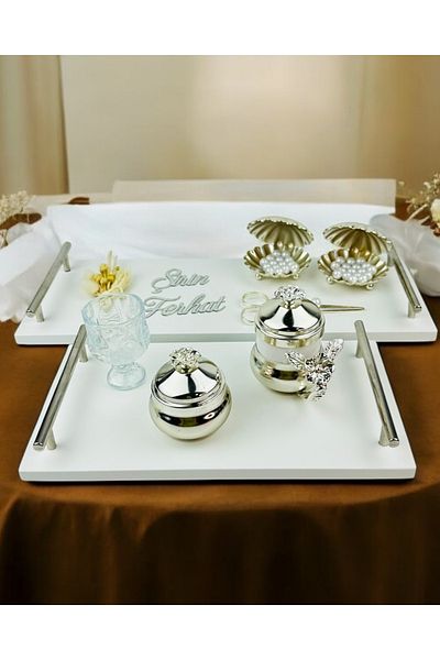 CyzHome Tranquility Marble Promise Tray