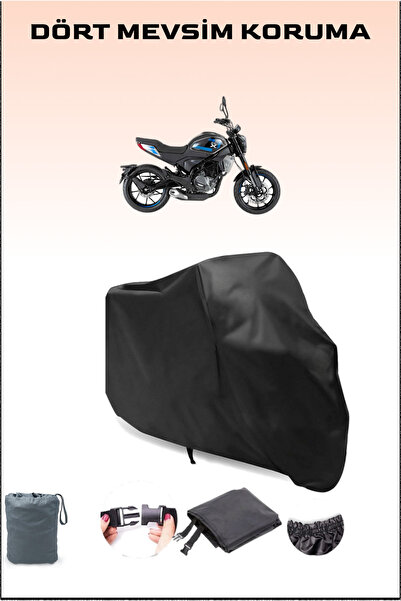 Breen Siyah Cf Moto 250cl-x Motosiklet Brandası Arka Çanta Uyumsuz