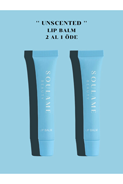SouLame Beauty 2 Al 1 Öde '' Unscented '' Lip Balm - Ekstra Parlak Aromasız D...