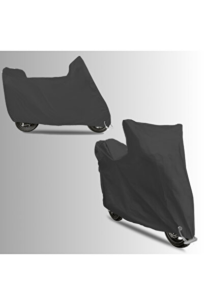 Breen Siyah Honda Cbf 150 Için Arka Çanta Ve Kilit Uyumlu Motosiklet Branda, Güvenli