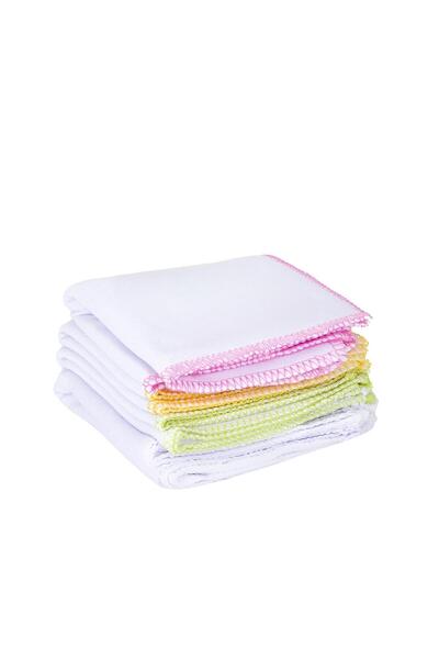 Lui Baby Pack of 10 Cotton Baby Mouth Wipes - Muslin, 20*20