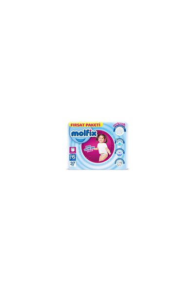 Molfix Size 6 Extra Large Panty Diapers - Opportunity Package 37 Pieces