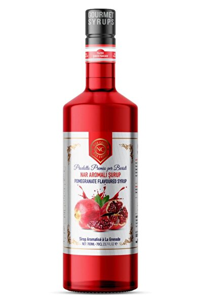 Nish Coffee Nish Nar Aromalı Şurup 700 ML - Cam Şişe