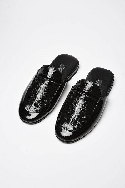 GC Black Men's House Slippers - 365 Designs