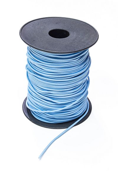 Dokumarkt 2 mm Round Rubber Rope - Rubber Cord - Accessory Tire - 10 Meters