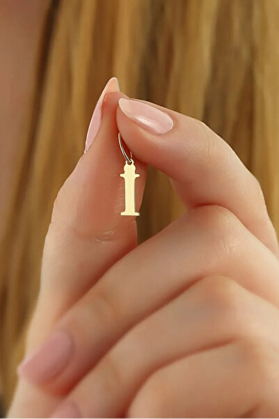 Glorria Altın I Harfi Kolye Ucu