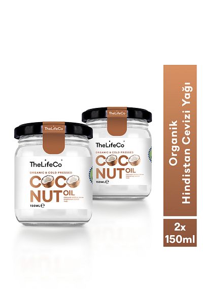 TheLifeCo Organic Coconut Oil 150 ml