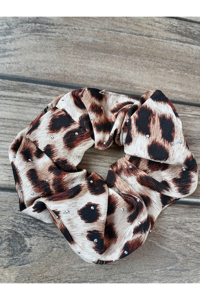 AlkazanAnkara Cataramă din cauciuc de covrigi cu model de leopard de dimensiu...