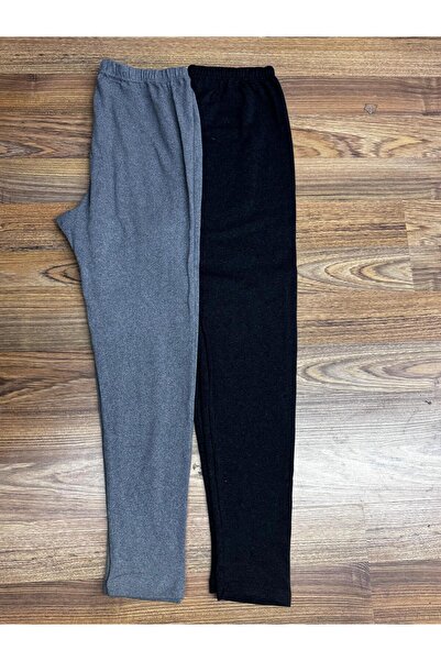 sevateks 2-Piece Mixed Color Winter Leggings - Mesh Raised Underwear