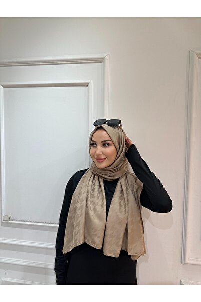 ŞİNKESK SCRAMBLES PATTERN SILKY JACQUARD SHAL