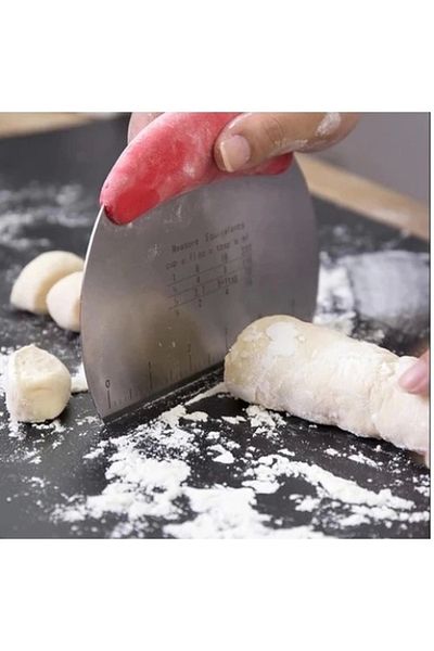 Home Stainless Steel Dough Cutting and Shaping Spatula