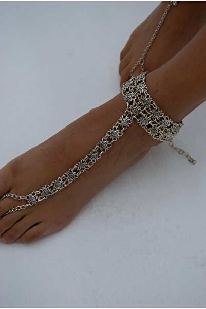 OneArjethnic Gümüş kaplama tasarım ayak şahmeranı