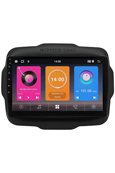 smartgo Jeep Renegade Android Multimedya Sistemi (2014-2023) 8+128 GB 4K OLED