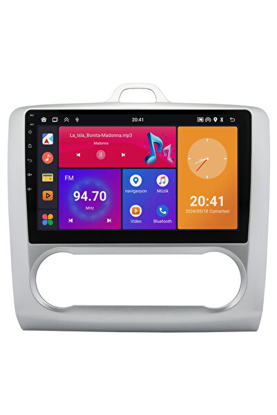smartgo Ford Focus 2 Android Multimedya Sistemi (2006-2011) DİGİTAL KLİMA 8+1...